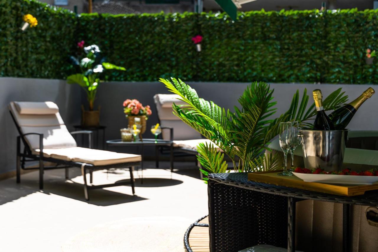 Oasis Luxury Apartment With Terrarce And Jacuzzi Split Extérieur photo